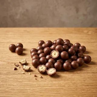 Gambar Biskuit bola coklat 250gr